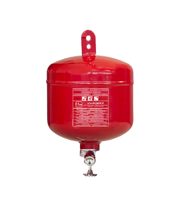 Extincteur d'incendie automatique 06 KG avec sprinkler
